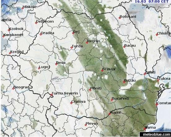 VREMEA 16 martie 2018. Prognoza METEO vineri, 16 martie: liniștea dinaintea furtunii!