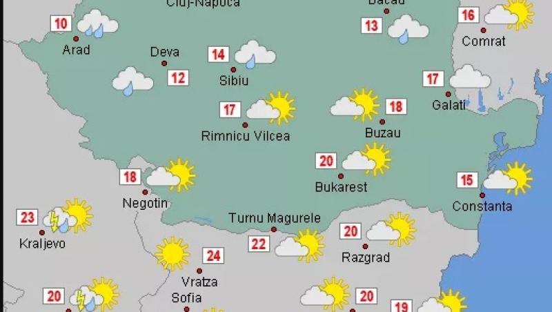 Prognoza METEO 17 martie| VREME la poli opuși: soare în București, ploi, ninsori, polei în alte zone din România