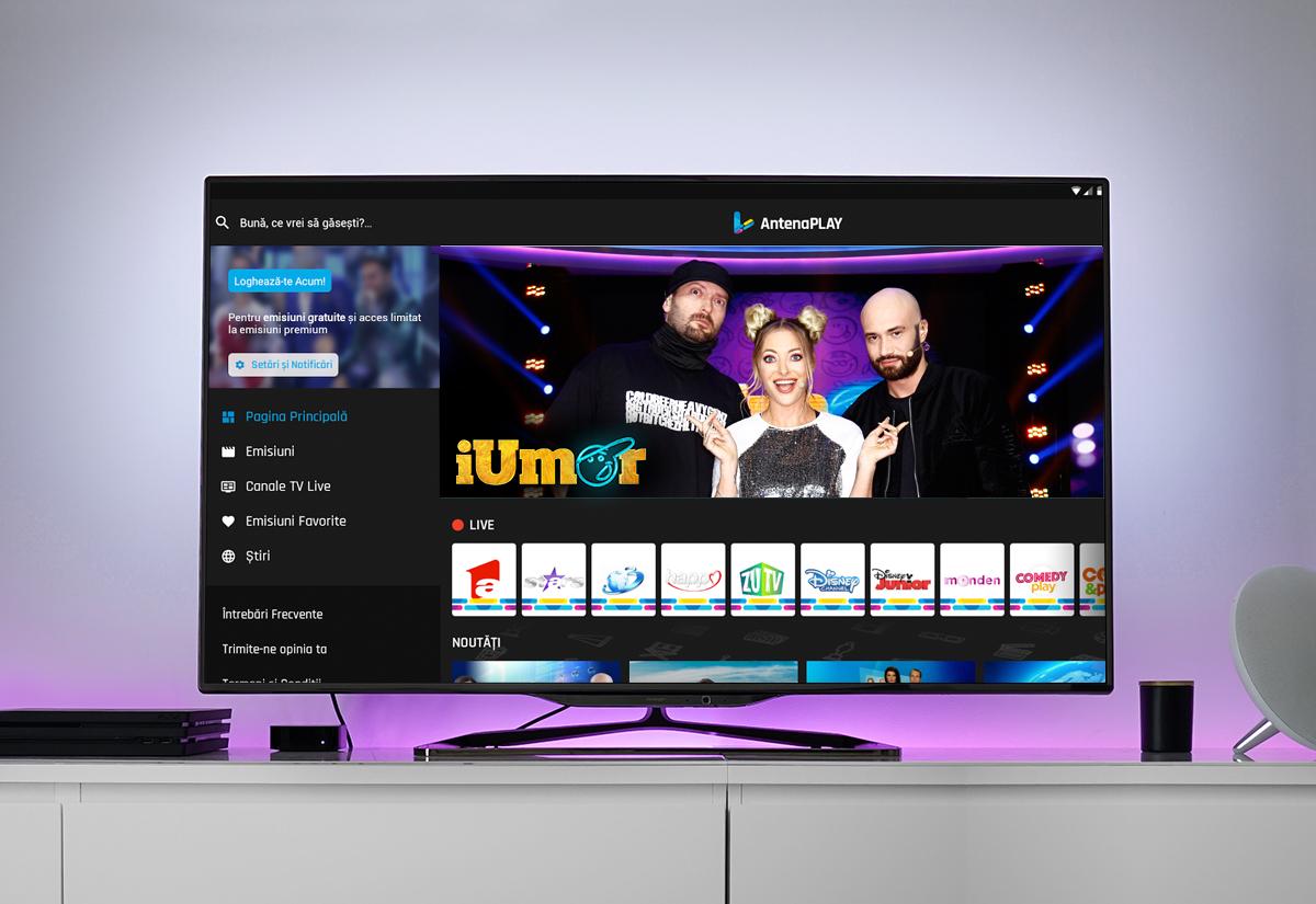 AntenaPlay lanseazã o aplicaţie nouã pentru Smart TV