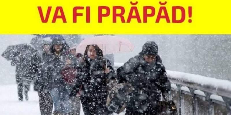 ALERTĂ METEO! Ger, ninsori și polei p&acirc;nă la sf&acirc;rșitul săptăm&acirc;nii: ANM a actualizat prognoza pentru perioada următoare