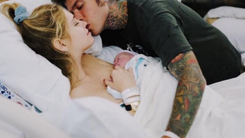 Vloggerița Chiara Ferragni a devenit mămică! Imaginea cu fiul ei a adunat rapid UN MILION de aprecieri
