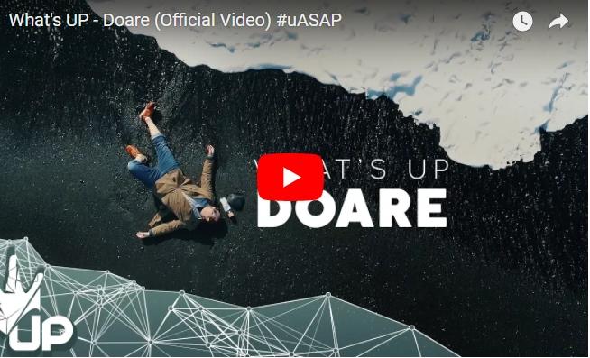 What's UP a scos clip nou şi face furori. "Doare", piesa pe care o vei pune pe repeat!