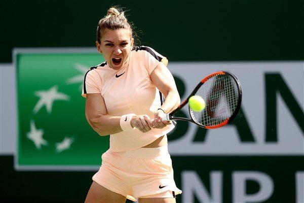 VIDEO: ”Bad-girl” Simona Halep! Românca a explodat de nervi la Miami Open și a fost huiduită de fani la meciul cu Oceane Dodin