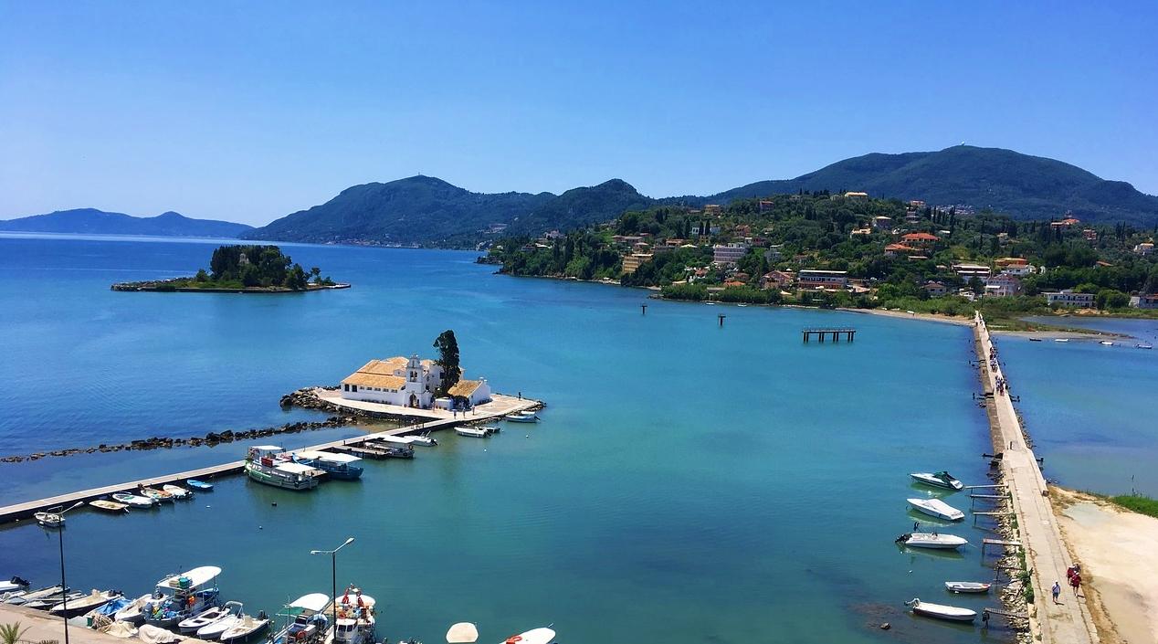Locuri cu iz exotic din Corfu