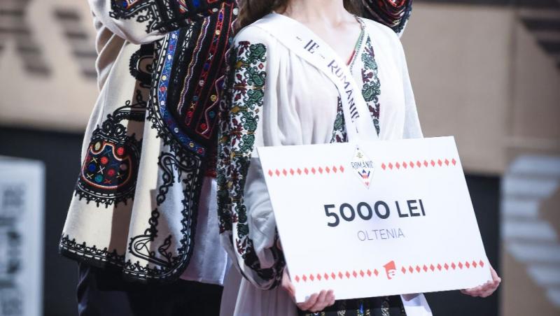 Alexandra Tăcutu, câștigătoarea “Ie, Românie” – Oltenia, este pasionată de costumul popular: 