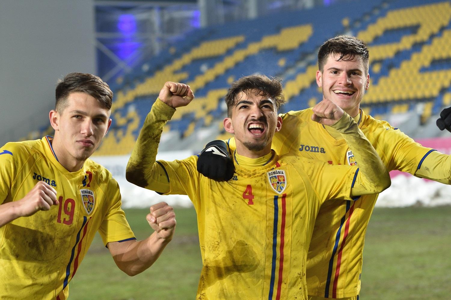 DUREROS! Rom&acirc;nia U19 - Ucraina U19 1-2! &rdquo;Tricolorii&rdquo; ratează calificarea la Campionatul European după un gol primit &icirc;n prelungiri