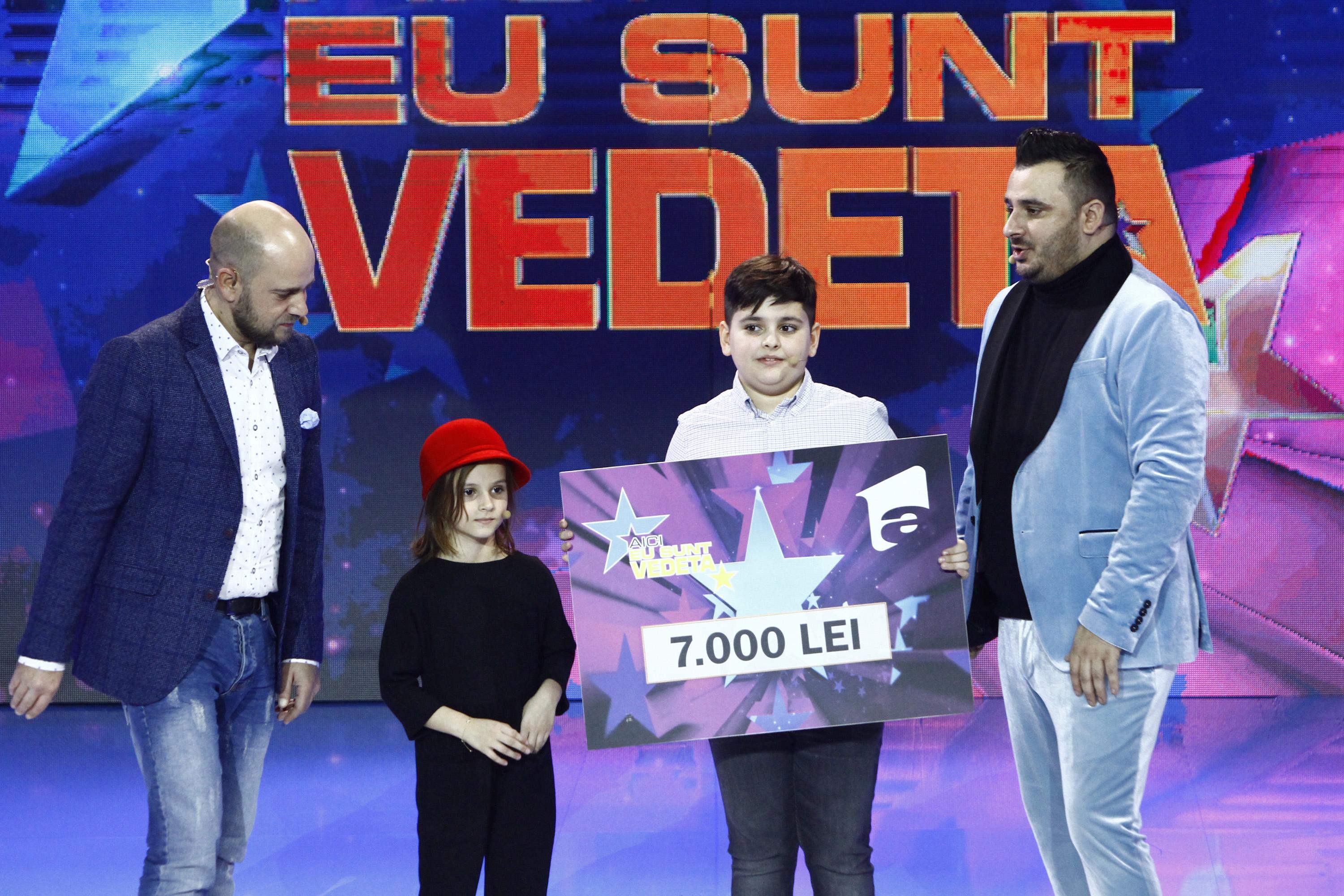 Liviu Guță are cu ce se mândri!  copiii săi, Maria (5 ani) și Mario (10 ani) au câștigat ediția a patra  a emisiunii  „Aici eu sunt vedetă”!