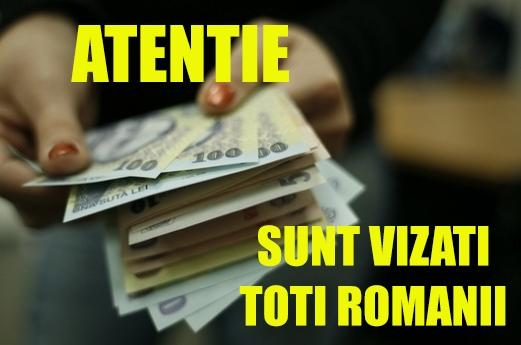 TOŢI rom&acirc;nii sunt VIZAŢI! Anunţul autorităţilor: Nu o să scape nimeni fără să plătească