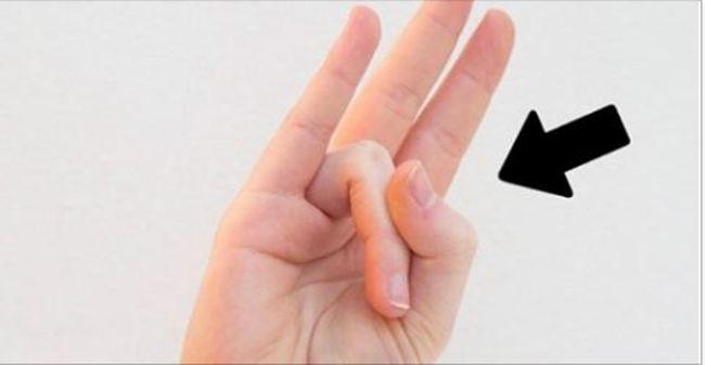Unește degetul inelar cu degetul mare și așteaptă c&acirc;teva secunde!