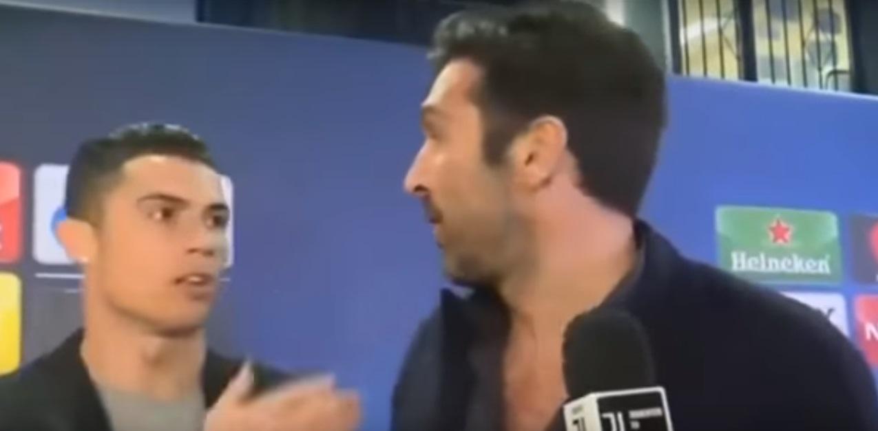 VIDEO! Respectul, mai presus de toate &icirc;n fotbal! Buffon și Ronaldo s-au &icirc;nt&acirc;lnit după meciul dramatic Real - Juve. Gestul superb al celor două legende