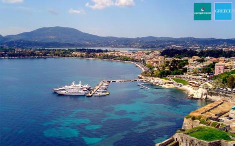 Corfu, insula fertilă plină de bogății istorice