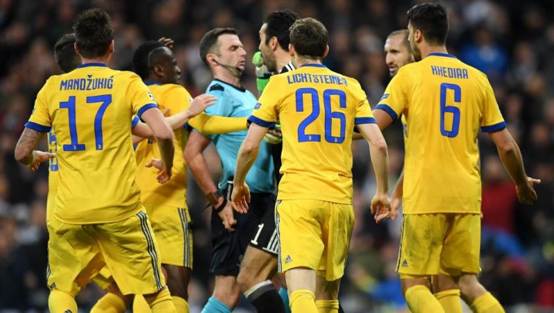FOTO: Michael Oliver nu a distrus doar pe Juventus! Un parior, nenorocit de decizia englezului din ultima secundă