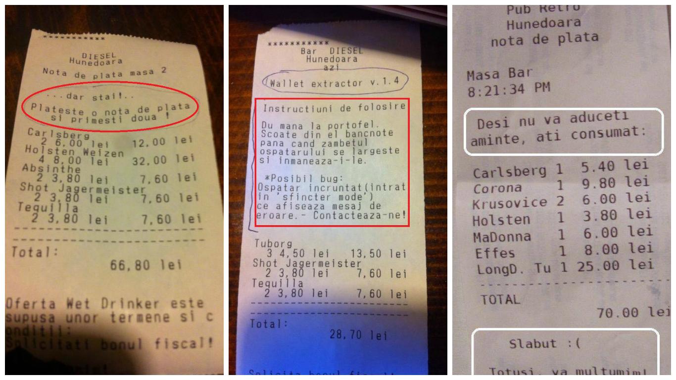 Schimbări &icirc;n toate restaurantele din Rom&acirc;nia! Ce va apărea pe notele de plată din localuri