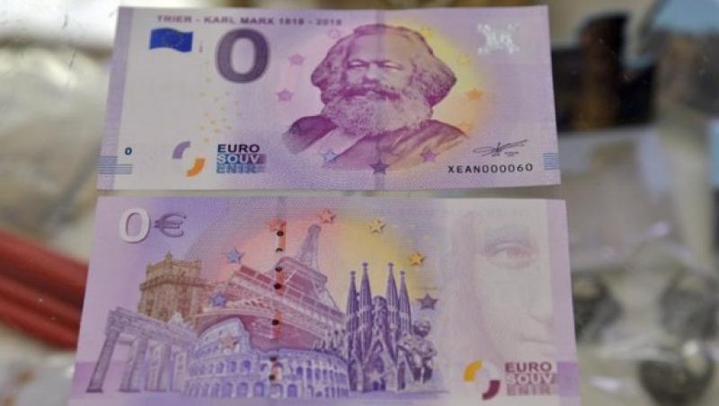 A fost emisă bancnota de 0 euro! Tu îți poți da seama ce personalitate e pe bani?