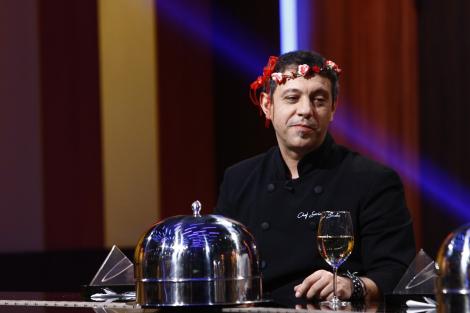 Cum a apărut Chef Sorin Bontea în cea de-a patra ediție a sezonului de poveste! Florin Dumitrescu a reacționat: ”Hai că îți stă chiar bine. Zici că eși Sânziana!” 