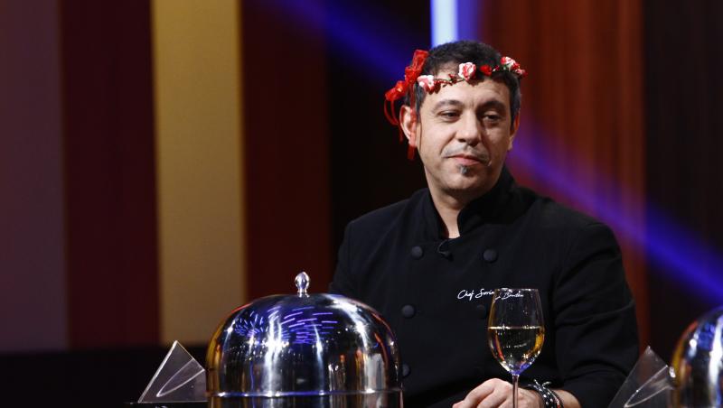 Cum a apărut Chef Sorin Bontea în cea de-a patra ediție a sezonului de poveste! Florin Dumitrescu a reacționat: ”Hai că îți stă chiar bine. Zici că eși Sânziana!” 