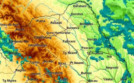 Vremea în luna mai. Se anunță valori termice mai scăzute în zona Moldovei