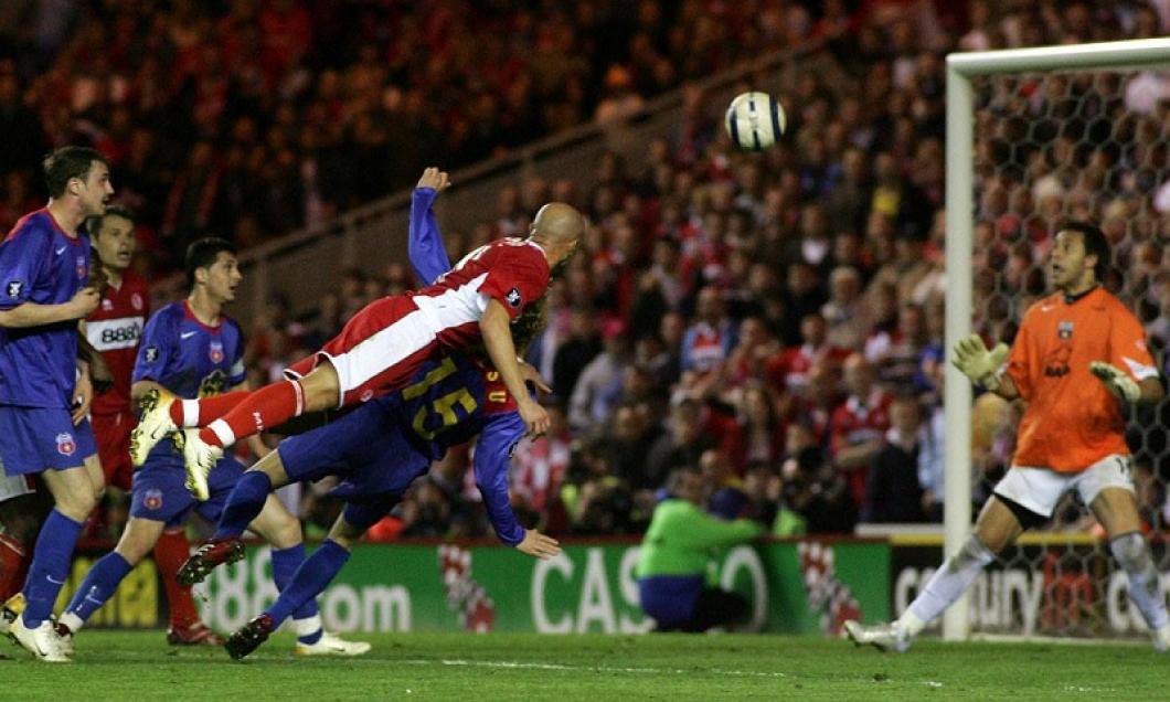 VIDEO: Au trecut 12 ani de la Middlesbrough - Steaua, un coșmar pe care steliștii nu &icirc;l vor uita niciodată. Ce scriu englezii &icirc;n această zi istorică pentru ei