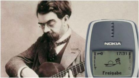 Ascultat de DOUĂ MILIARDE de ori pe zi şi de 20.000 de ori pe secundă, celebrul TON DE APEL de la Nokia a fost compus de un spaniol la 1902. Francisco Tarrega, chitaristul fără nume şi al său "GRAN VALS"!