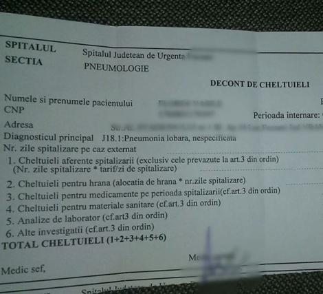 Să te ferească Dumnezeu să te îmbolnăvești! Cât te costă să te internezi într-un spital de stat din România. Te ruinează: "Ăștia sunt nebuni? Un CIRC de țară!"
