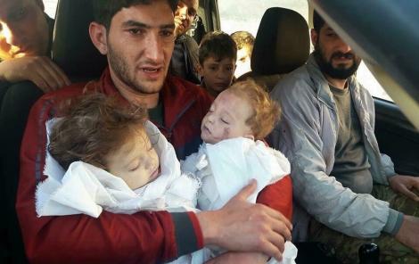 Caz revoltător în Siria! Cel puțin 80 de morți, în urma unui presupus atac chimic