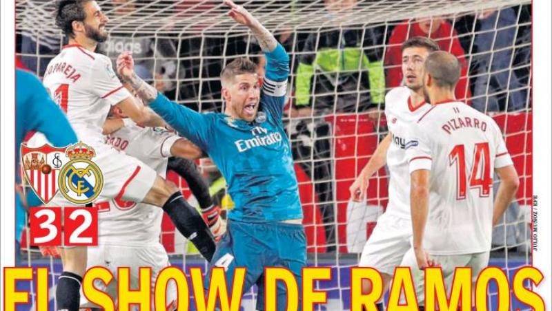Revista presei sportive, 10.05.2018: finalistă în Cupă, Craiova primește FCSB într-un vulcan; Barcelona nu mai vede Realul în clasament, Sergio Ramos, one-man show în Sevilla-Real