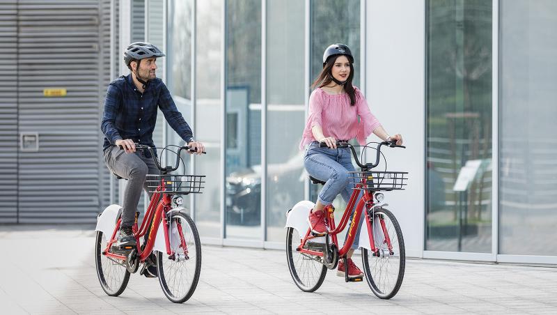 Pegas lansează cel mai inovator sistem de bike sharing din România fără stații de parcare fizice