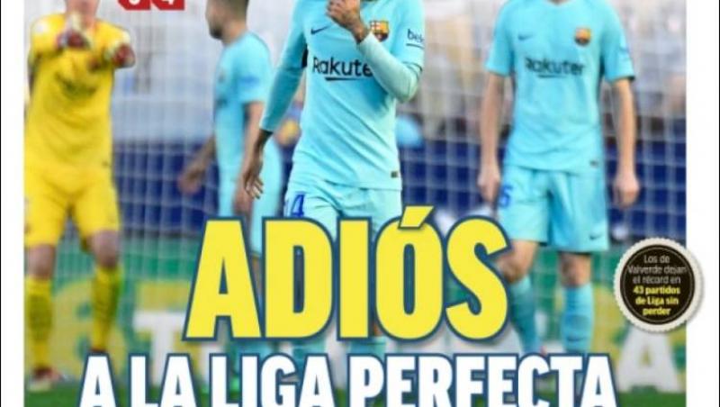 Revista presei sportive, 14.05.2018: jucător de la Astra, dat afară după meciul cu CFR; Messi cucerește trofee și când nu joacă”; Barcelona, adio invincibilitate după un meci cu 9 goluri