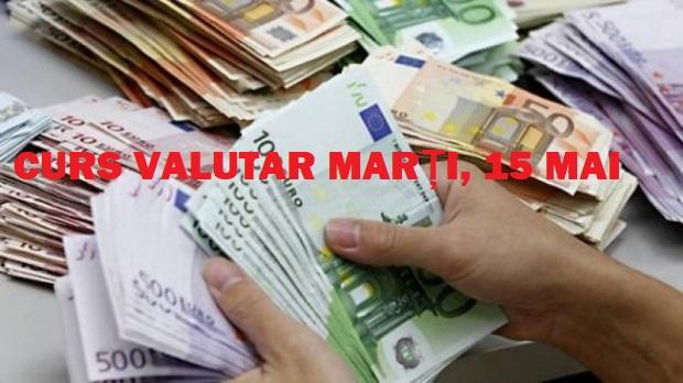 Curs valutar 15 mai. Leul c&acirc;știgă &icirc;n fața euro. Ce se &icirc;nt&acirc;mplă cu dolar