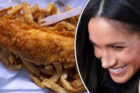 Meniul nunții regale, ca-n fast food-urile britanice: Invitații prinţului Harry și ai lui Meghan Markle vor mânca "Fish and Chips" și tort cu banane
