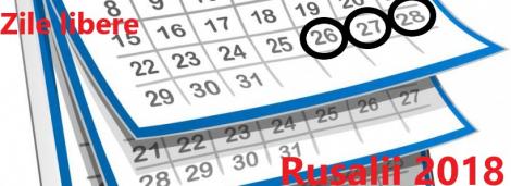 Rusalii 2018. Câte zile libere au românii de Rusalii