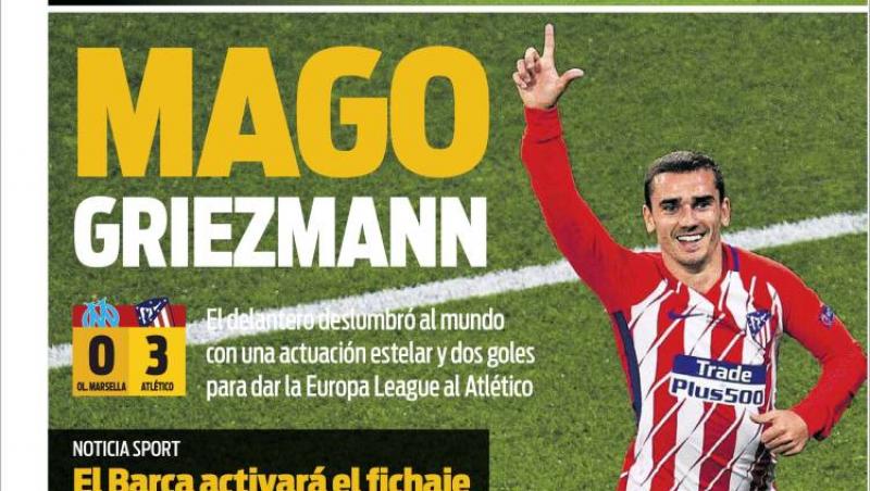 BREAKING NEWS! Antoine Griezmann, eroul finalei Europa League, pleacă de la Atletico. Cu ce club uriaș al Europei s-a înțeles