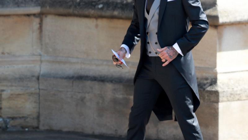 David Beckham, moment jenant la nunta regală! Englezii au fost șocați (VIDEO)