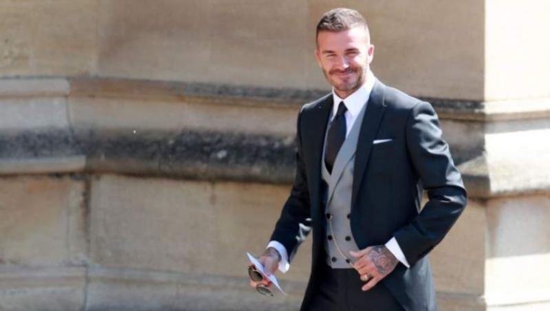 David Beckham, moment jenant la nunta regală! Englezii au fost șocați (VIDEO)