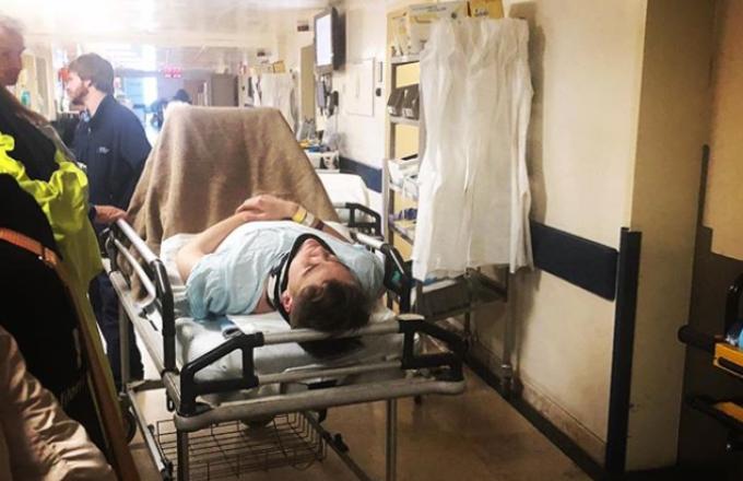 Repetiții cu incidente la Eurovision! Un concurent a ajuns la spital, după ce s-a rănit