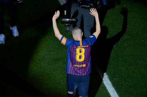 GALERIE FOTO: Ultimul meci al lui Don Andres Iniesta pe Nou Camp! Lacrimi, emoții și o despărțire uriașă a unui jucător uriaș al Barcelonei