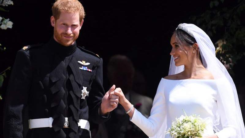 NUNTA REGALĂ. Fosta iubită a Prințului Harry, prezentă la nunta cu actrița Meghan Markle! Reacția blondei, din timpul ceremoniei, a devenit virală