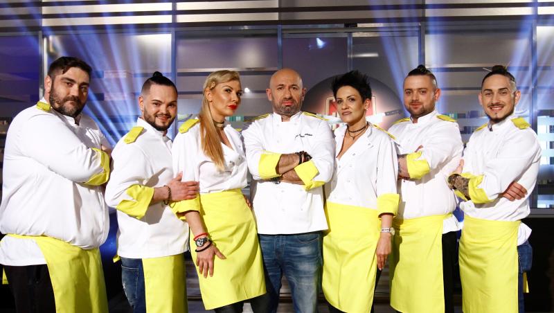 Bucătarii lui Scărlătescu vor defila în echipa galbenă! Poveștile concurenților aleși pe sprânceană de chef Cătălin