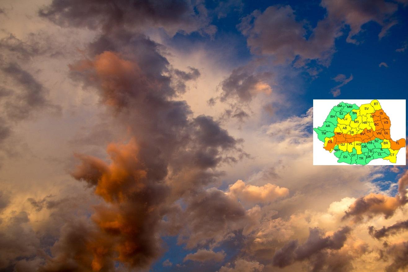 Vremea 25 mai. Prognoza meteo anunță furtună cu fulgere