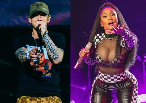 Nicki Minaj și Eminem, cuplul momentului. Artista a confirmat legătura amoroasă cu rapper-ul! Ba mai mult, "își cântă iubirea" în două piese