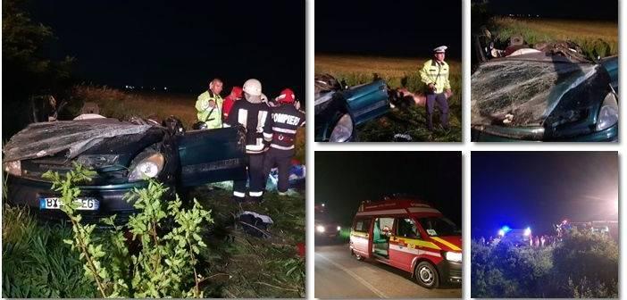 Accident teribil &icirc;n județul Timiș! Cinci persoane au murit &icirc;n urma impactului violent, iar un copil a fost rănit&nbsp;