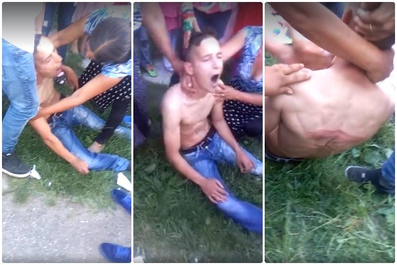 Atenție, imagini cu puternic impact emoțional! T&acirc;năr, snopit &icirc;n bătaie de polițiști: "Acest copil, după bătaie, a rămas &icirc;n comă două ore"
