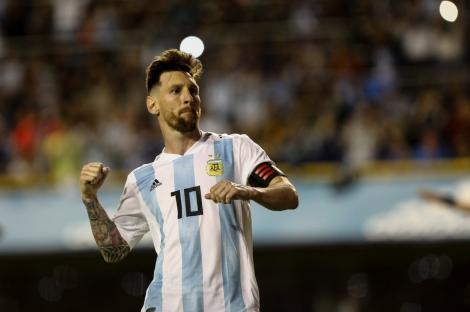VIDEO: Lionel Messi, spectacol total înainte de Campionatul Mondial din Rusia: 3 goluri și o promisiune uriașă pentru fani: ”Vom da totul pentru titlul Mondial!”