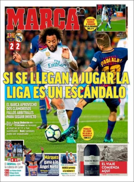 Revista presei sportive, 07.05.2018: s-a vândut cel mai titrat club din Liga 1; presa din Madrid, după Barcelona-Real 2-2: ”arbitrii o mențin neînvinsă pe Barcelona”