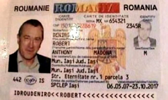 Am ajuns și la Hollywood! Doi bărbați din Iași au falsificat buletinul actorului Robert De Niro. Ce pedeapsă au primit, după ce au fost descoperiți