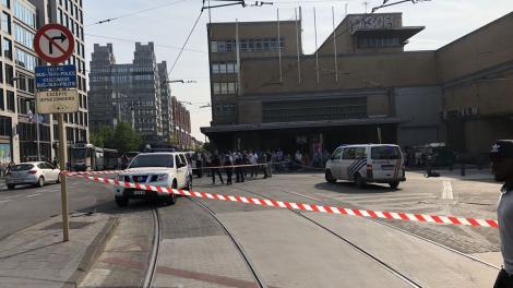 Panică în Gara Bruxelles-Midi în urma unui incident armat! Un bărbat a tras un foc de armă și a fugit! Poliția nu a prins încă suspectul!