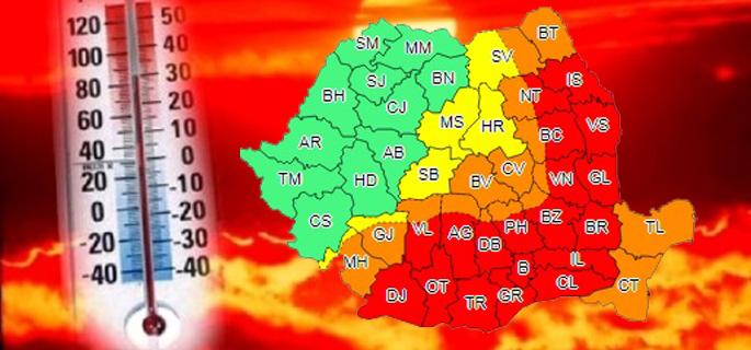 PROGNOZA METEO pentru următoarele două săptăm&acirc;ni. Urmează temperaturi CANICULARE şi furtuni violente