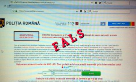 Avertismentul Poliției Române: ”Dacă primiți acest mesaj, este o fraudă!”