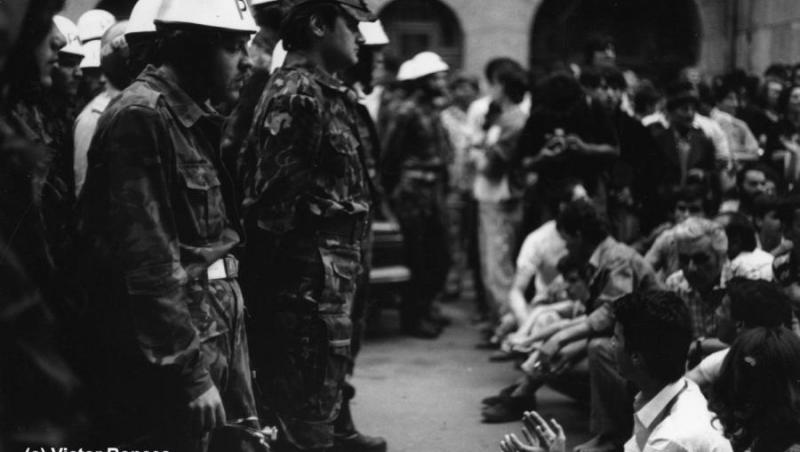 Galerie foto. MINERIADA din 13 iunie 1990. Mărturii ŞOCANTE din timpul celei mai sângeroase dintre toate acţiunile minerilor: 