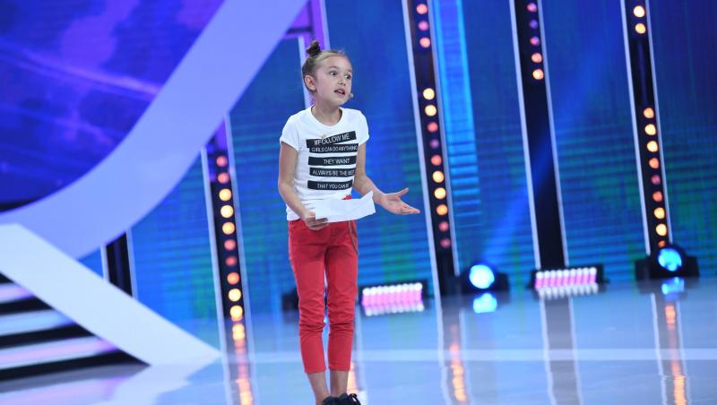 Sâmbătă, 16 iunie, la Antena 1: Dan Negru, Lidia Buble, Pepe și Dorian Popa, luați peste picior de o fetiță, pe scena de la “Next Star”